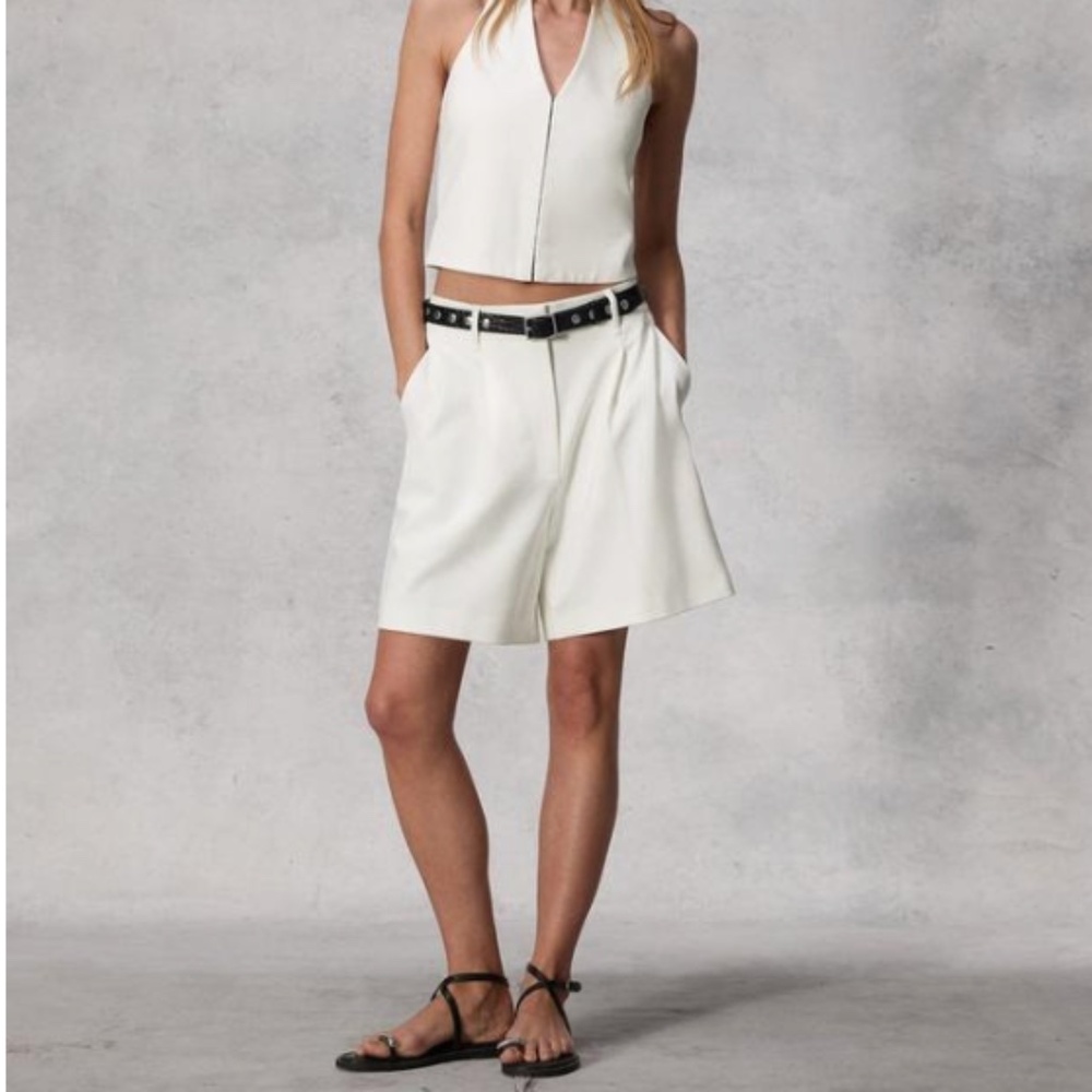 NWT - Rag & Bone Irina Wide-Leg Shorts